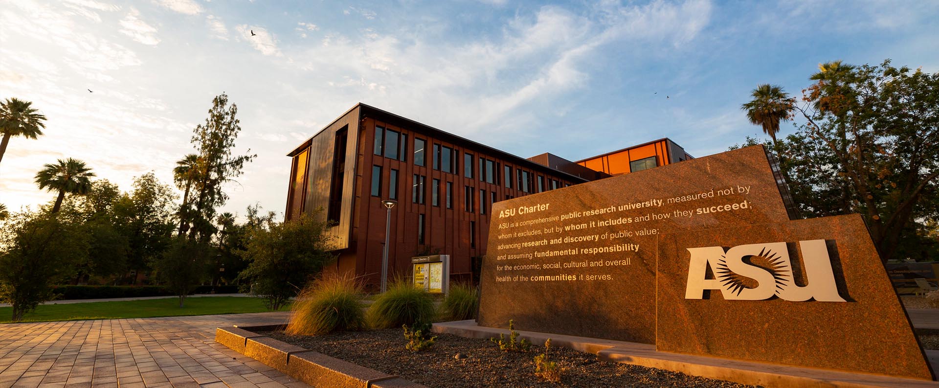ASU charter sign